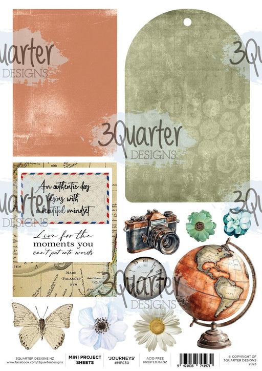 3Quarter Designs - Incredible Journeys - Mini Project Sheet - Root & Company