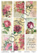 3Quarter Designs -Tag Sheet - Vintage Floral - Root & Company