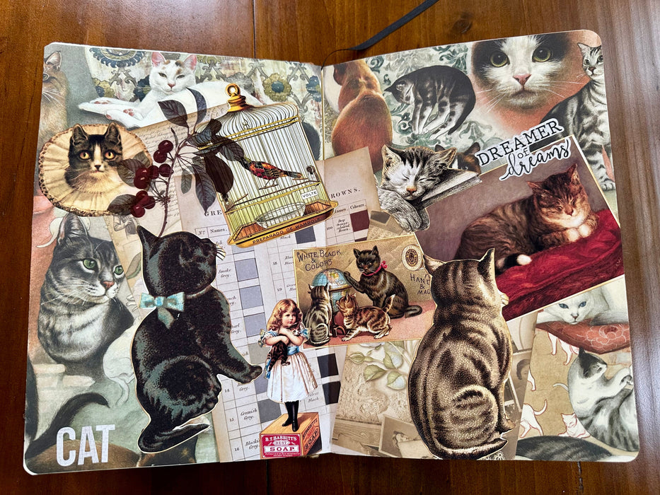 Bomo Art Paper - Wrapping Paper - The Nine Lives of Cats