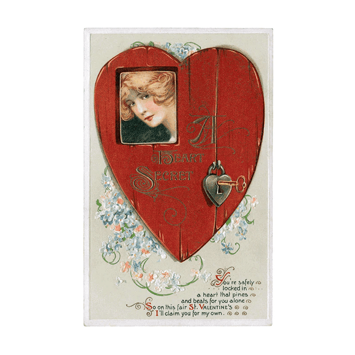Victorian Valentine Postcard Book - 30 Unique Vintage Postcards - Root & Company