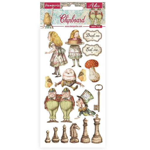Alice Through the Looking Glass - Chipboard cm 15x30 - Root & Company
