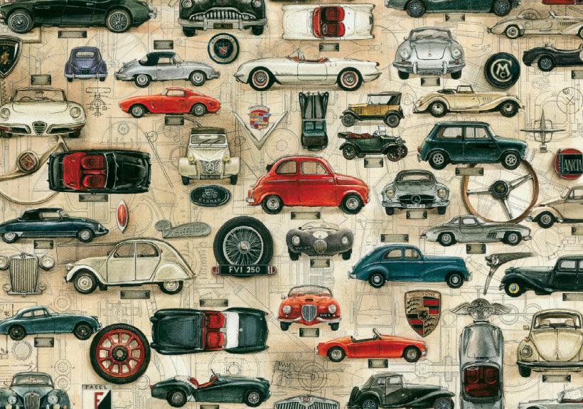 Bomo Art Paper - Wrapping Paper - Cars - Root & Company