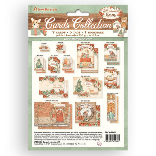 Cards Collection - All Around Christmas  Paper Stamperia