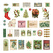Christmas Pines Miscellany Printed Die Cuts From The Christmas Flea Market Finds Collection By Cathe Holden  Ephemera Spellbinders