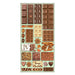 Collectables 10 Sheets 15x30,5 (6”x12”) - Coffee and Chocolate - Root & Company