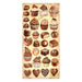 Collectables 10 Sheets 15x30,5 (6”x12”) - Coffee and Chocolate - Root & Company