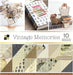 DCWV Cardstock Stack 12"X12" 36/Pkg-Vintage Memories - Root & Company
