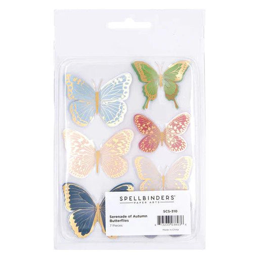 Dimensional Autumn Butterfly Stickers From The Serenade Of Autumn Collection - Root & Company