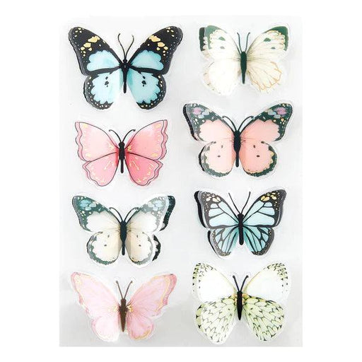 Dimensional Butterfly Stickers From The Floral Friendship Collection - Root & Company