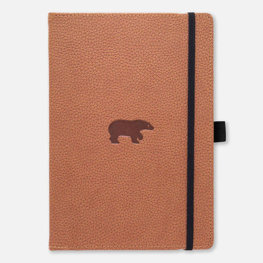 Dingbats* A4+ Hardcover Wildlife Collection - Bear, Plain - Root & Company