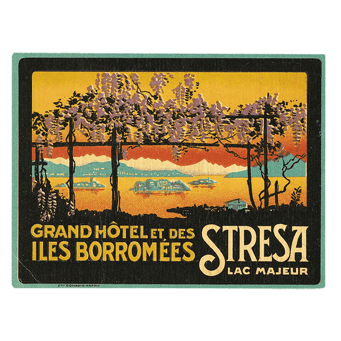 Grand Hotels - Travel Label Sticker Box - Root & Company