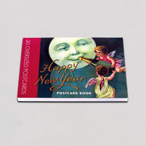 Happy New Year Postcard Book - 30 Unique Vintage Postcards - Root & Company
