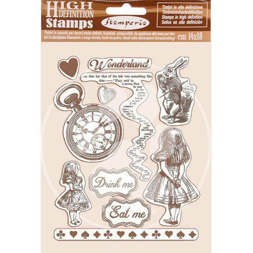 High Definition Natural Rubber Stamp - Alice - Root & Company