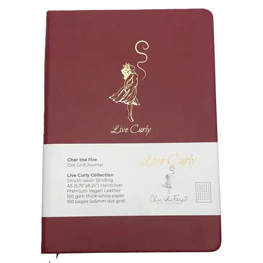 Journal, Wisdom Keeper, Gold Foil, Live Curly - Pocket - A5 - Root & Company
