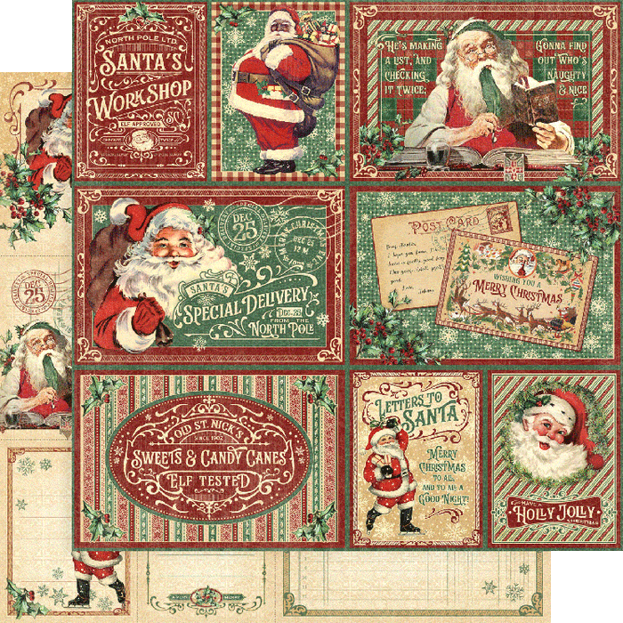 Letters to Santa 12x12 Collection Pack with Stickers - Root & Company