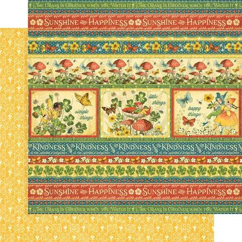 Little Things Collection - 12 x 12 Double Sided Paper - Bloom and Grow - Root & Company