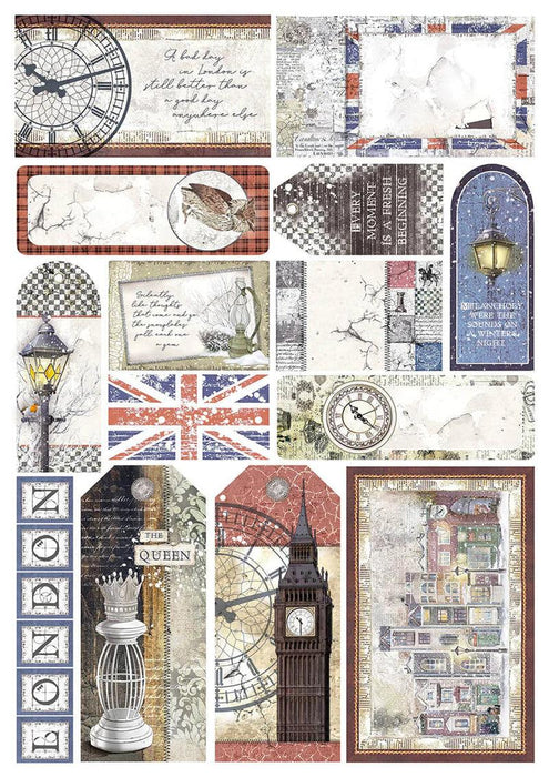 London's Calling Creative Pad A4 9/Pkg + 1 Free deluxe sheet - Root & Company