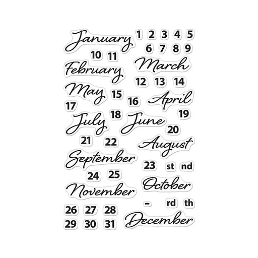 Months and Date Stamps - Root & Company