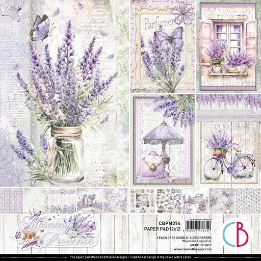 Morning In Provence Paper Pad 12"x12" 12/Pkg - Root & Company