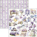 Morning In Provence Paper Pad 12"x12" 12/Pkg - Root & Company