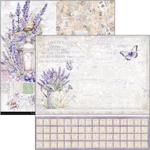 Morning In Provence Patterns Pad 12"x12" 8/Pkg - Root & Company