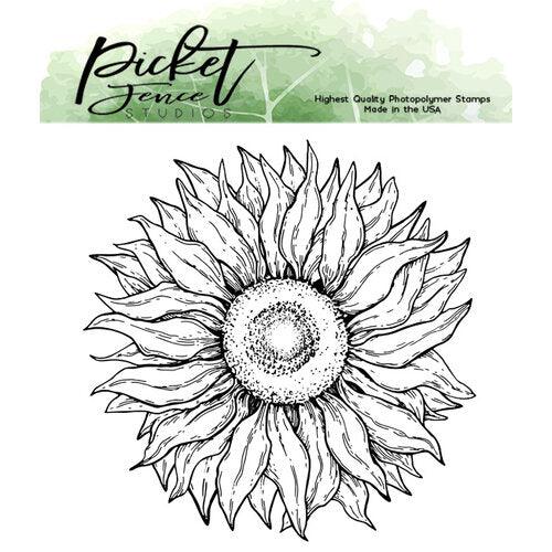 Picket Fence Studios - Clear Photopolymer Stamps - A Sunflower - Root & Company