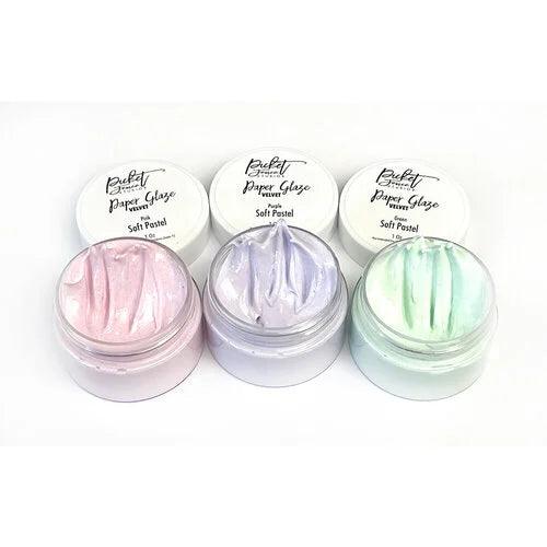Picket Fence Studios - Paper Glaze - Velvet - Soft Pastel - Sampler Set - Root & Company