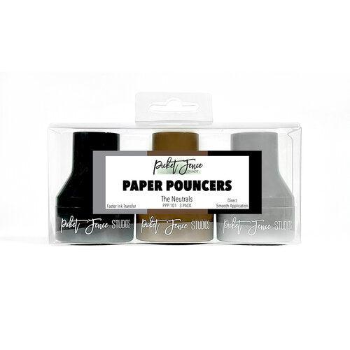 Picket Fence Studios - Paper Pouncers - Neutrals - 3 Pack - Root & Company