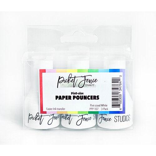 Picket Fence Studios - Paper Pouncers - Pint Sized - White - 3 Pack - Root & Company