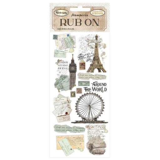 Rub-On - Around the World Monuments - Root & Company