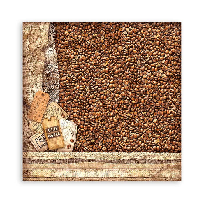Scrapbooking Pad 10 Sheets 12"x12" - Coffee and Chocolate - Root & Company