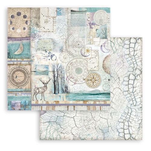 Scrapbooking Pad 10 Sheets 8"x8" Maxi Background - Cosmos Infinity - Root & Company