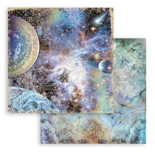 Scrapbooking Pad 10 Sheets 8"x8" Maxi Background - Cosmos Infinity - Root & Company