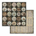 Scrapbooking Pad 10 sheets 8"x8" - Voyages Fantastiques - Root & Company