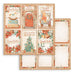 Scrapbooking Small Pad 10 Sheets 8"X8" - All Around Christmas - Root & Company