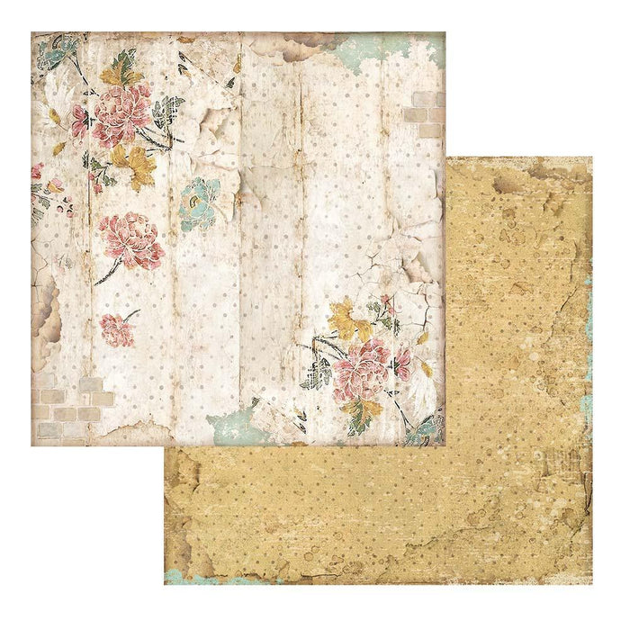 Scrapbooking Small Pad 10 Sheets 8"X8" Backgrounds Selection - Alice - Root & Company