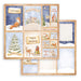 Scrapbooking Small Pad 10 Sheets 8"X8" - Winter Valley - Root & Company