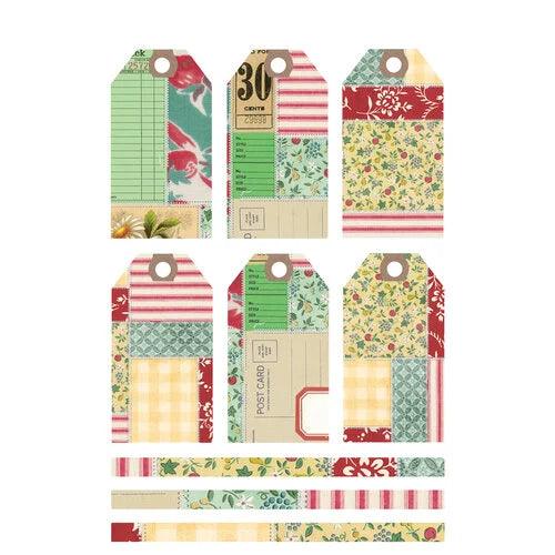 Simple Stories - Simple Vintage Berry Fields Collection - Sticker Book - Root & Company