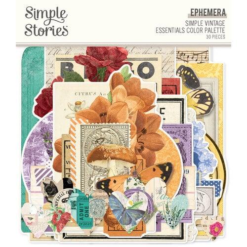 Simple Stories - Simple Vintage Essentials Color Palette Collection - Ephemera - Root & Company