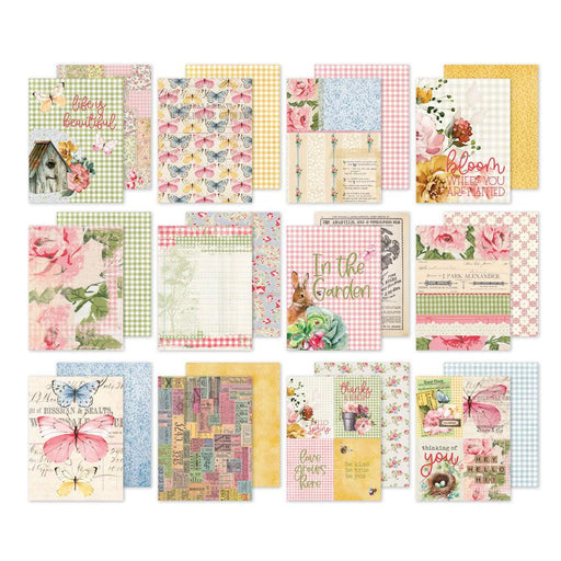 Simple Stories - Simple Vintage Spring Garden Collection - 6 x 8 Paper Pad - Root & Company