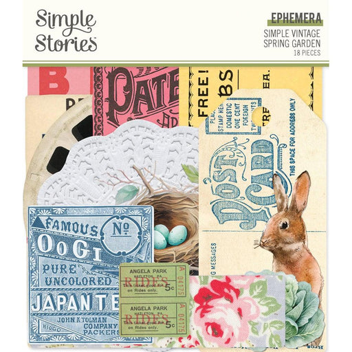 Simple Stories - Simple Vintage Spring Garden Collection - Ephemera - Root & Company