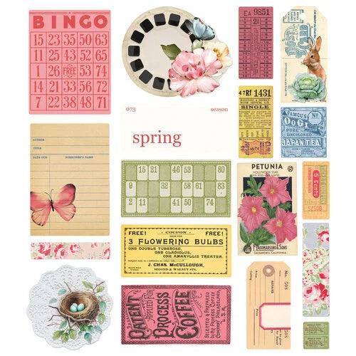 Simple Stories - Simple Vintage Spring Garden Collection - Ephemera - Root & Company