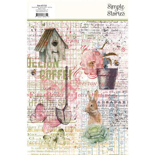 Simple Stories - Simple Vintage Spring Garden Collection - Rub Ons - Root & Company