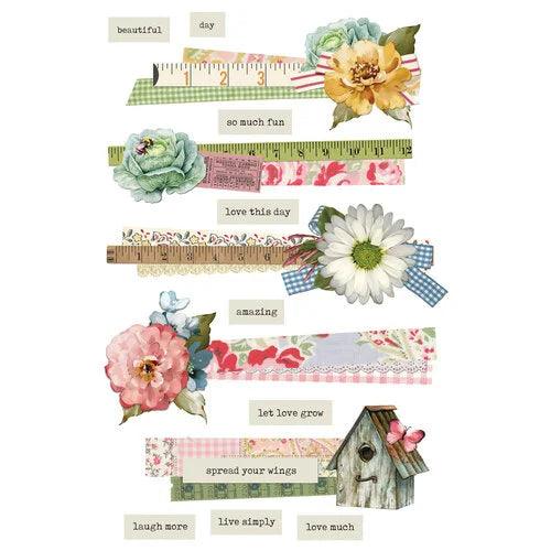 Simple Stories - Simple Vintage Spring Garden Collection - Sticker Book - Root & Company