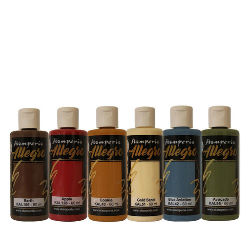 Stamperia - Sir Vagabond in Fantasy World Collection - Allegro Paint - 6 Pack - Root & Company