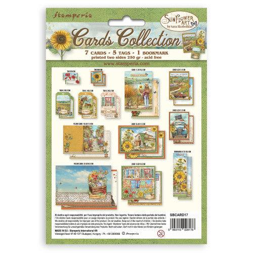 Stamperia - Sunflower Art - Cards Collection - Root & Company