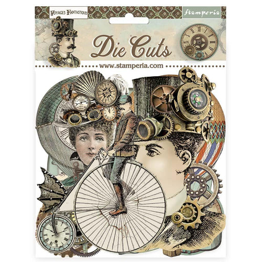 Stamperia Voyages Fantastiques Assorted Die Cuts - Root & Company