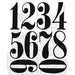 Stampers Anonymous - Tim Holtz - Cling Mounted Rubber Stamps - Numeric - Root & Company