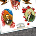 Sticker Set - 4th of July - George and Abe - Root & Company