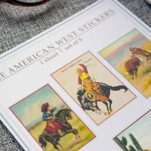Sticker Set - the American West - Root & Company